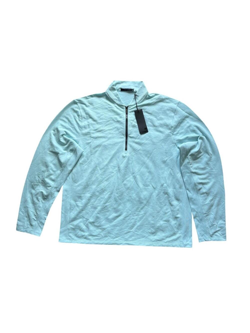 Greyson Golf Siasconset Zip Pullover Jacket Mint Light Men’s Size XL Cattail NEW
